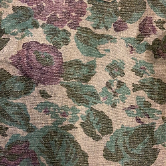 *VINTAGE* Forenza floral denim jeans - Picture 3 of 8